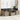 7-delige Loungeset met kussens poly rattan grijs