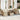 8-delige Loungeset met kussens poly rattan beige