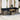 8-delige Loungeset met kussens poly rattan grijs