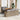 6-delige Loungeset met kussens poly rattan beige