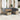 7-delige Loungeset met kussens poly rattan beige