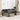 6-delige Loungeset met kussens poly rattan grijs