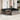 11-delige Loungeset met kussens poly rattan grijs
