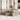 9-delige Loungeset met kussens poly rattan beige