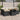 6-delige Loungeset met kussens poly rattan acacia zwart