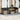 8-delige Loungeset met kussens poly rattan acacia grijs