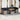 8-delige Loungeset met kussens poly rattan grijs