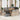 9-delige Loungeset met kussens poly rattan acacia beige