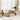 6-delige Loungeset met kussens poly rattan acacia beige