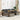 6-delige Loungeset met kussens poly rattan acacia grijs