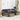 6-delige Loungeset met kussens poly rattan acacia grijs