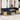8-delige Loungeset met kussens poly rattan acacia grijs