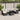 8-delige Loungeset met kussens poly rattan zwart