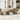 9-delige Loungeset met kussens poly rattan beige