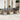 9-delige Loungeset met kussens poly rattan beige