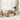 6-delige Loungeset met kussens poly rattan beige