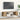 TV-kast Beige 100 x 30 x 26.5 cm Bewerkt hout