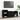TV-kast Zwart eiken 100 x 35 x 55 cm Bewerkt hout