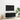 TV-kast Zwart Eiken 100 x 30 x 41 cm Bewerkt hout