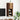 TV-kast Wandgemonteerd Oud Hout 40.5 x 30 x 102 cm Bewerkt hout
