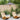 Tuinparasol Donkergrijs 150 x 150 x 210 cm Bamboe