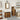 Badkamermeubelset 3 pcs Bruin 33 x 33 x 120.5 cm Bewerkt hout