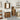 Badkamermeubelset 3 pcs Bruin 33 x 33 x 120.5 cm Bewerkt hout