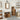 Badkamermeubelset 3 pcs Bruin 33 x 33 x 120.5 cm Bewerkt hout
