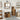 Badkamermeubelset 3 pcs Bruin 33 x 33 x 120.5 cm Bewerkt hout