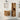 Badkamermeubelset 4 pcs Oud Hout 41 x 38.5 x 46 cm Bewerkt hout