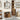 Badkamermeubelset met plank 3 pcs Oud hout 33 x 33 x 185.5 cm