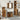 Badkamermeubelset met lade 4 pcs Oud hout 33 x 33 x 185.5 cm