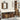 Badkamerkast set 4 pcs Oud hout 33 x 33 x 185.5 cm Bewerkt hout