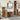 Badkamermeubelset met plank 4 pcs Oud hout 33 x 33 x 185.5 cm