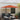 Tuinparasol Rood en Zwart 248.5 x 247.5 x 160 cm