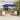 Tuinparasol Blauw 370 x 197 x 239 cm Poedergecoat staal