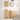 Badkamermeubel Set met lade 3 pcs Bruin 114 x 43 x 73.5 cm