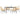 5-delige Tuinset poly rattan glas bruin