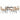 5-delige Tuinset met kussens poly rattan glas bruin