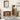 Badkamermeubelset 3 pcs Bruin 33 x 33 x 102,5 cm Bewerkt hout