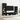 TV-kast Zwart eiken 40.5 x 30 x 102 cm Bewerkt hout