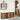 Badkamermeubelset 4 pcs Bruin 33 x 33 x 185.5 cm Bewerkt hout