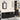 Badkamermeubelset 4 pcs Zwart eiken 33 x 33 x 185.5 cm