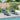 Ligstoel 2-persoon 2 pcs Groen 58 x 188 x 77cm Stof