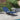 Opvouwbare zonnebed 1-persoon Blauw 56 x 189 x 87cm Stof
