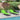 Opvouwbare zonnebed 2-persoon 2 pcs Groen 56 x 189 x 87cm Stof