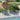Opvouwbare zonnebed 2 pcs Marineblauw 182 x 55 x 85.5cm