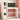 Schoolbord bureau Wit 120 x 45 x 118.5 cm Bewerkt hout