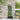 Tuindruppel met Trellis Zwart 40 x 40 x 125,5 cm PP