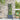 Tuindruppel met Trellis Lichtgrijs 40 x 40 x 143 cm PP